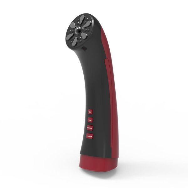 Мікрострумовий масажер для обличчя Doctor-101 + RF ліфтинг + EMS + світлотерапія для ліфтингу та омолодження шкіри BP-1868 фото